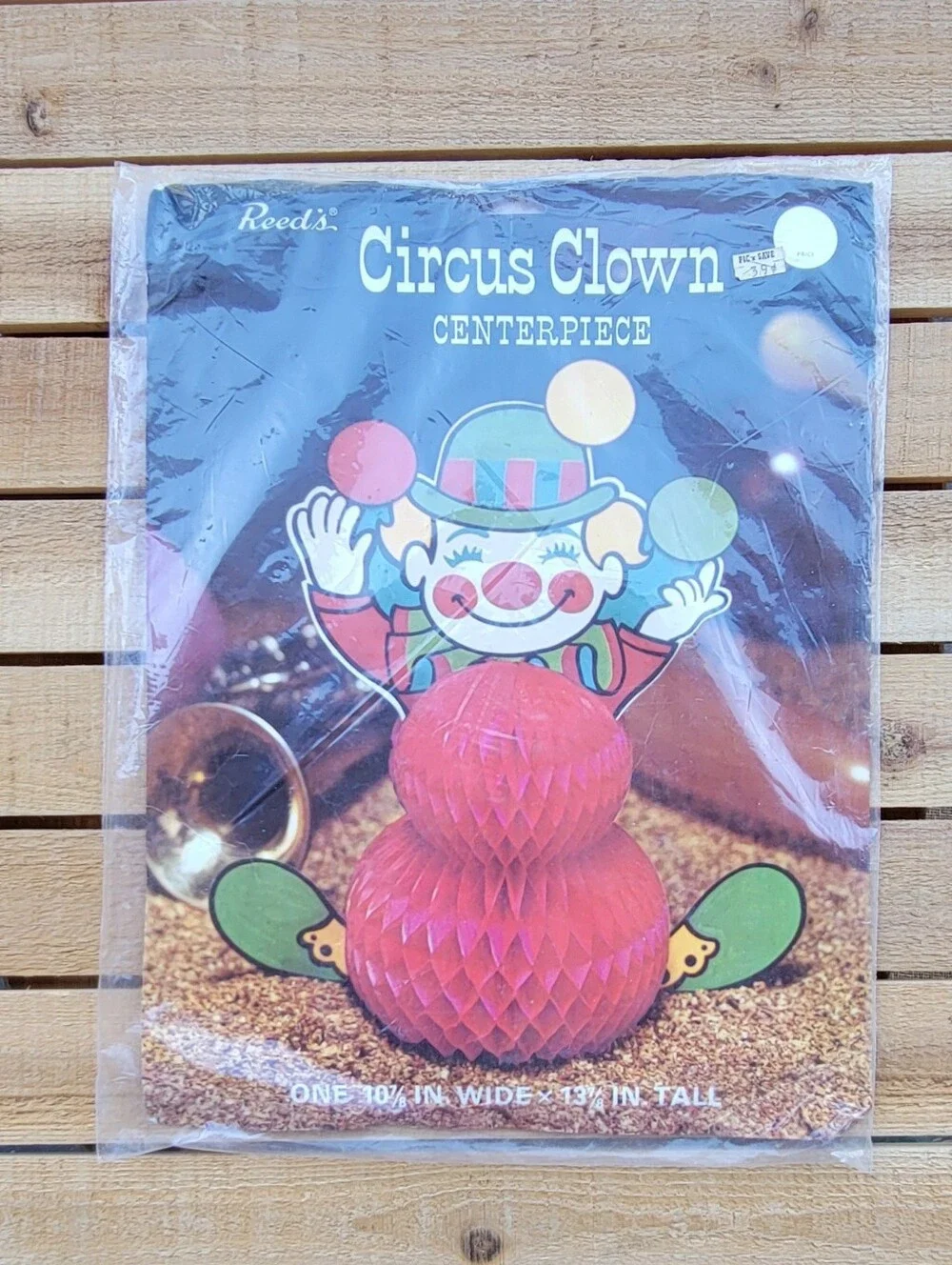 Circus Clown Red Centerpiece - Party Decoration